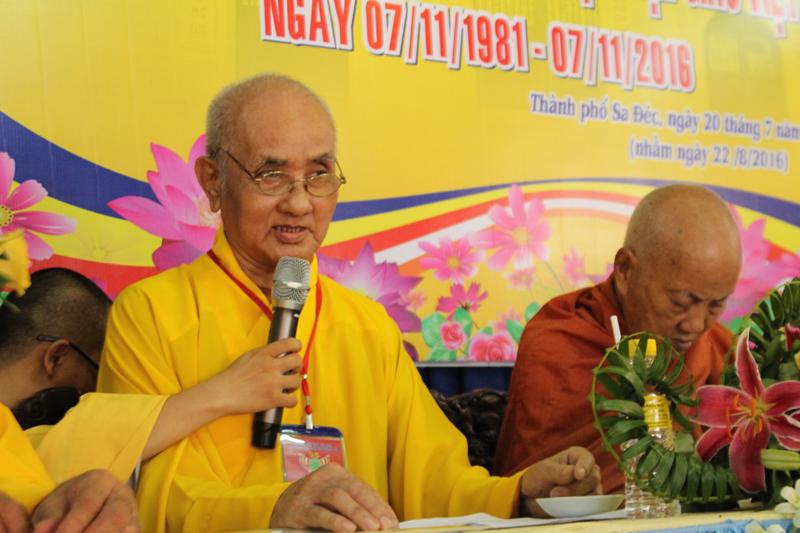 Đồng Tháp: Đại Lễ Kỷ Niệm 35 Năm Thành Lập Giáo Hội Phật Giáo Việt Nam