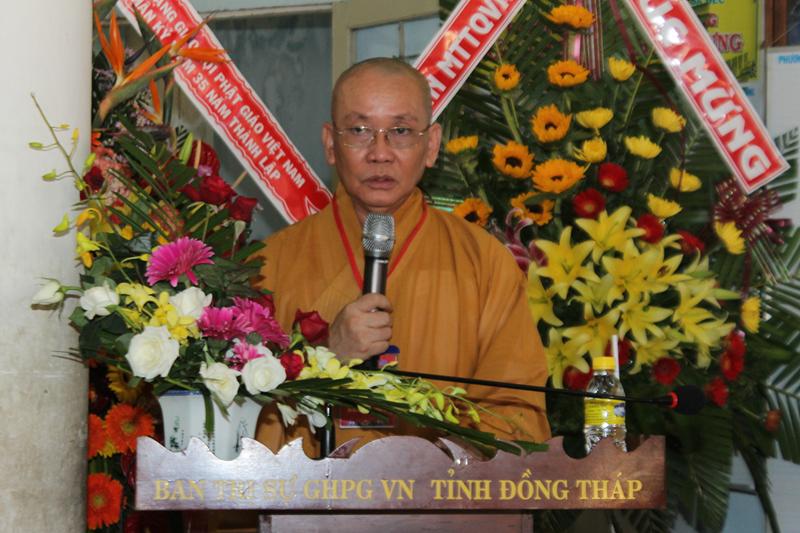 Đồng Tháp: Đại Lễ Kỷ Niệm 35 Năm Thành Lập Giáo Hội Phật Giáo Việt Nam