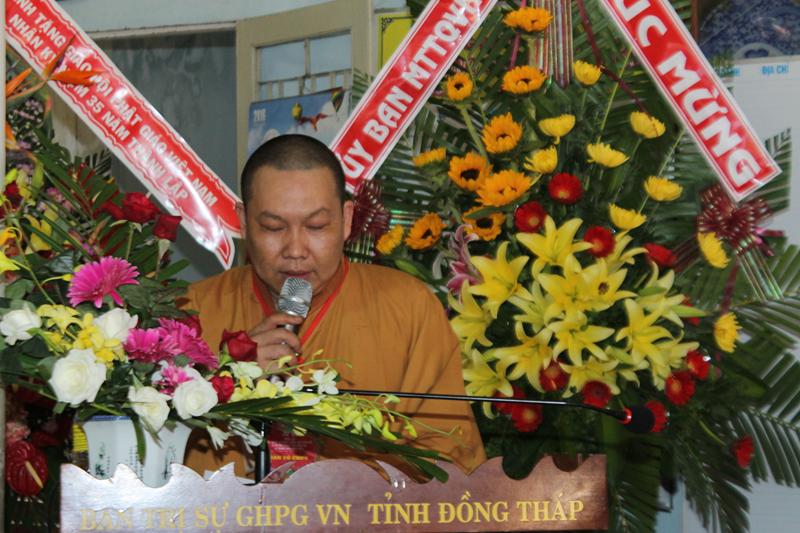 Đồng Tháp: Đại Lễ Kỷ Niệm 35 Năm Thành Lập Giáo Hội Phật Giáo Việt Nam