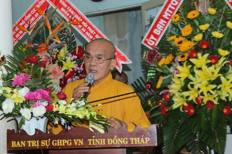 Đồng Tháp: Đại Lễ Kỷ Niệm 35 Năm Thành Lập Giáo Hội Phật Giáo Việt Nam