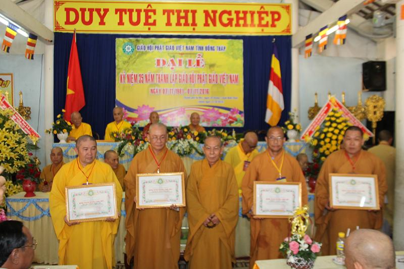 Đồng Tháp: Đại Lễ Kỷ Niệm 35 Năm Thành Lập Giáo Hội Phật Giáo Việt Nam
