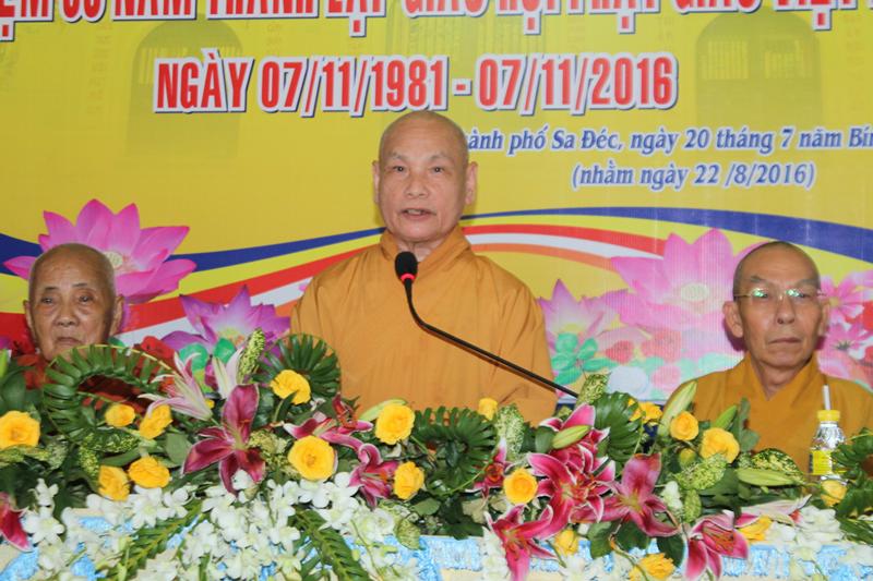 Đồng Tháp: Đại Lễ Kỷ Niệm 35 Năm Thành Lập Giáo Hội Phật Giáo Việt Nam