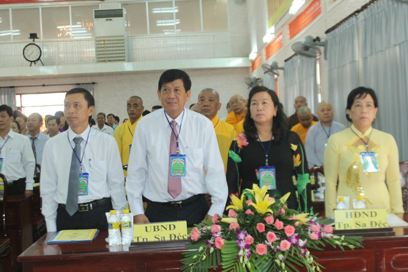 Đại hội đại biểu Phật giáo Thành Phố Sa Đéc lần thứ VIII nhiệm kỳ 2016-2021.