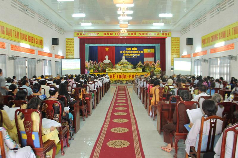 Đại hội đại biểu Phật giáo Thành Phố Sa Đéc lần thứ VIII nhiệm kỳ 2016-2021.