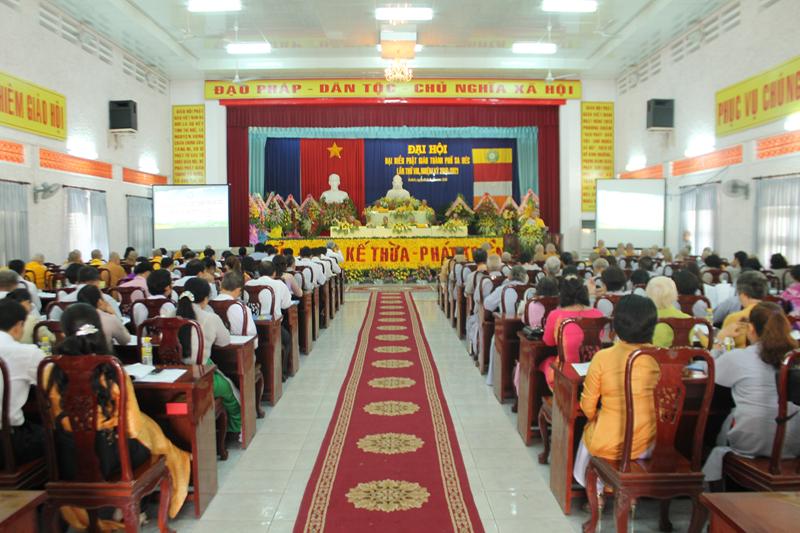 Đại hội đại biểu Phật giáo Thành Phố Sa Đéc lần thứ VIII nhiệm kỳ 2016-2021.
