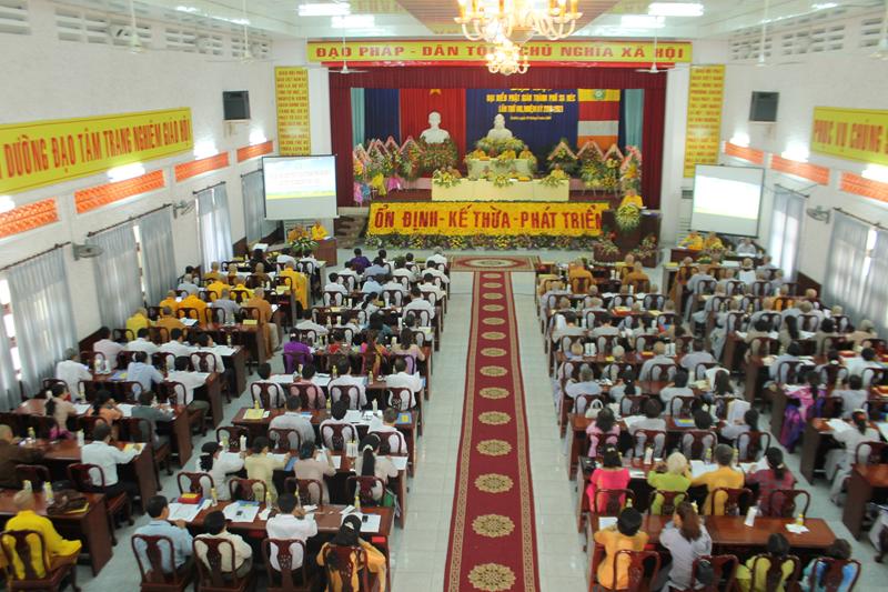 Đại hội đại biểu Phật giáo Thành Phố Sa Đéc lần thứ VIII nhiệm kỳ 2016-2021.