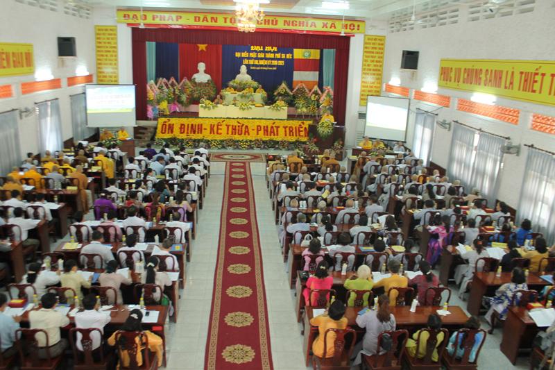 Đại hội đại biểu Phật giáo Thành Phố Sa Đéc lần thứ VIII nhiệm kỳ 2016-2021.