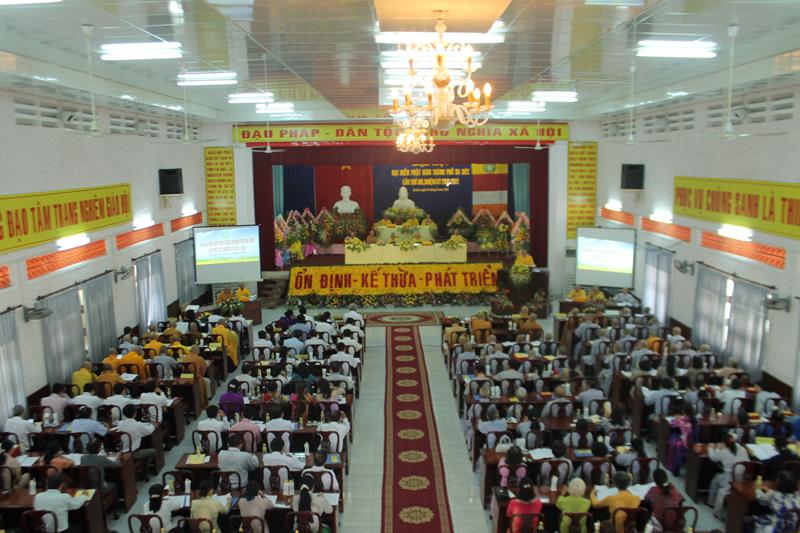 Đại hội đại biểu Phật giáo Thành Phố Sa Đéc lần thứ VIII nhiệm kỳ 2016-2021.