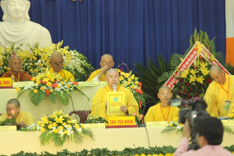 Đại hội đại biểu Phật giáo Thành Phố Sa Đéc lần thứ VIII nhiệm kỳ 2016-2021.