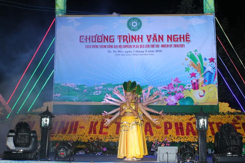 Đại hội đại biểu Phật giáo Thành Phố Sa Đéc lần thứ VIII nhiệm kỳ 2016-2021.