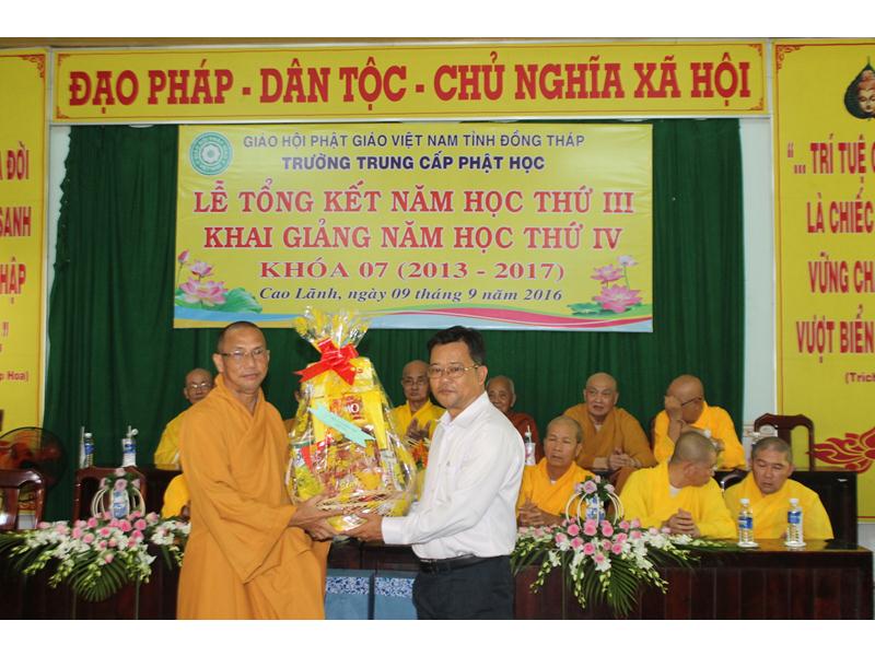Đồng Tháp: Tổng kết năm 3 &amp; Khai giảng năm học mới Trường TCPH Đồng Tháp.