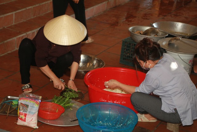 Thái Bình: Chùm ảnh khóa tu mùa hè tại chùa Hoằng Văn
