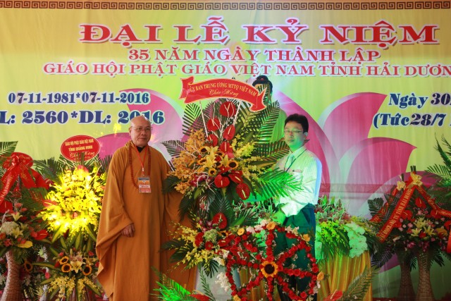 Hải Dương: Tổ chức Đại lễ Kỷ niệm 35 năm Thành lập GHPGVN