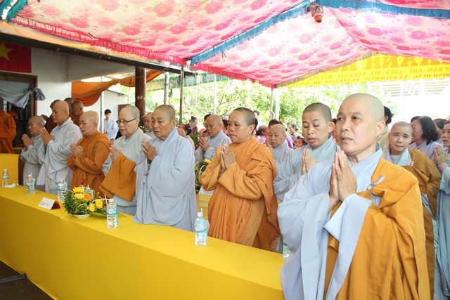 Bình Dương: Lễ bổ nhiệm trụ trì chùa Bình Tâm