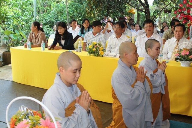 Bình Dương: Lễ bổ nhiệm trụ trì chùa Bình Tâm