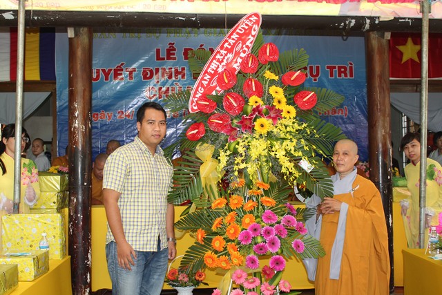 Bình Dương: Lễ bổ nhiệm trụ trì chùa Bình Tâm