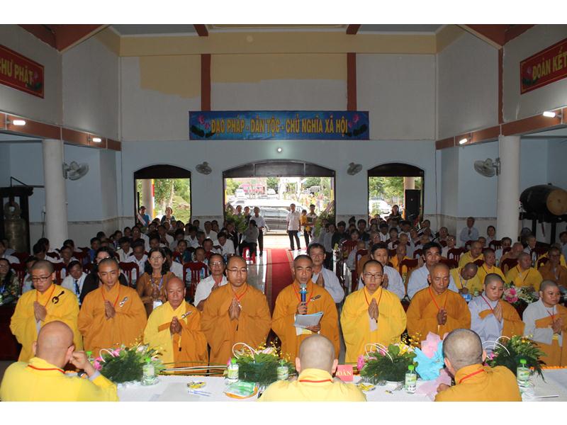 Đồng Tháp: Đại hội đại biểu Phật giáo Huyện Tam Nông