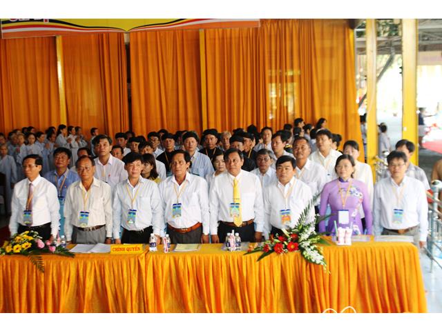 Đồng Tháp: Đại hội đại biểu Phật giáo huyện Lấp Vò
