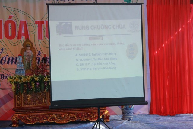 Thái Bình: Chùm ảnh khóa tu mùa hè tại chùa Hoằng Văn