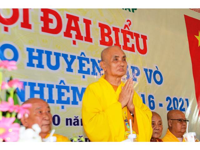 Đồng Tháp: Đại hội đại biểu Phật giáo huyện Lấp Vò
