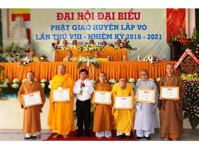 Đồng Tháp: Đại hội đại biểu Phật giáo huyện Lấp Vò