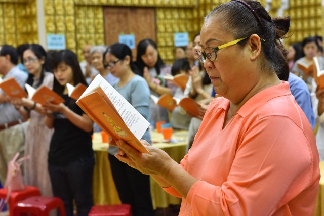 Quỹ Đạo Phật Ngày Nay: Tổ chức tiệc buffet chay gây quỹ từ thiện