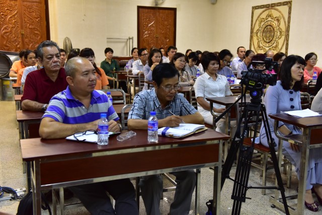 Chùa Giác Ngộ: Giao lưu các phụng sự viên