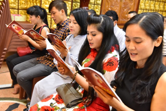 Chùa Giác Ngộ: Lễ tụng kinh cầu an cho ca sĩ Minh Thuận