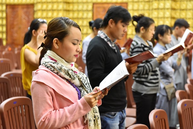 Chùa Giác Ngộ: Lễ tụng kinh cầu an cho ca sĩ Minh Thuận