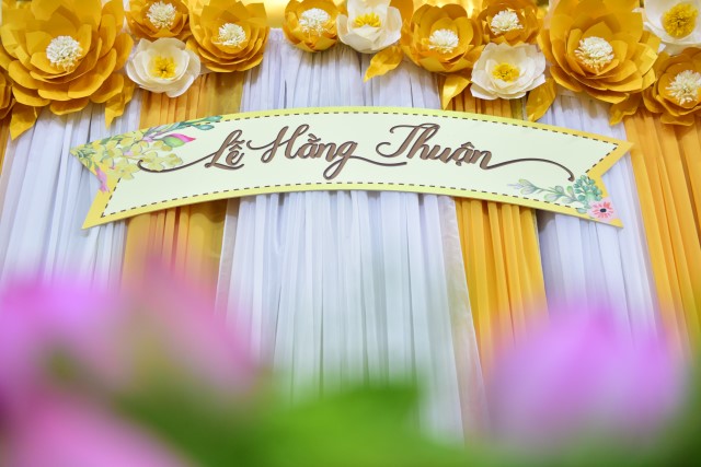 Chùa Giác Ngộ: Lễ hằng thuận của Phật tử Thanh Tú và Minh Tú