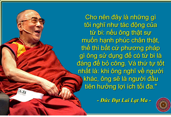 Từ bi rộng mở cõi lòng