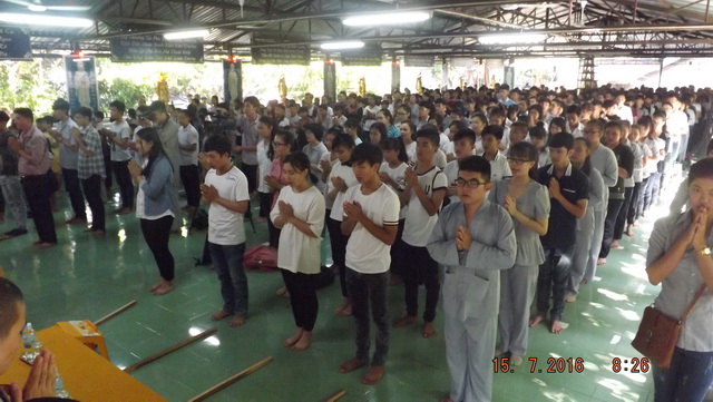 Chùa Linh Sơn Pháp Ấn tổ chức khóa tu mùa hè lần 8