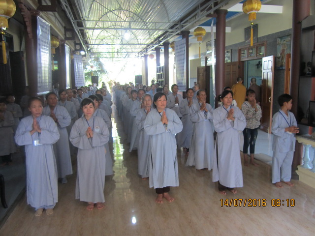 Khánh Hòa: Khóa tu Một ngày an lạc lần II