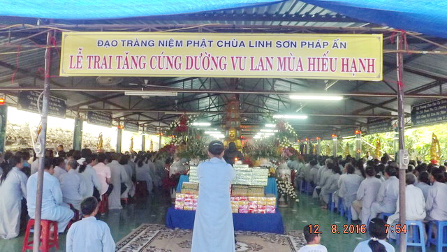 Khánh Hòa: Đại lễ Vu lan tại chùa Linh Sơn Pháp Ấn