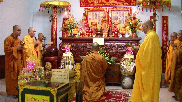 Khánh Hòa: Lễ húy kỵ Tổ khai sơn tổ đình Nghĩa Phương