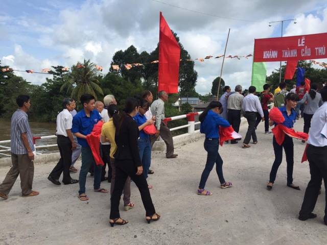 PG Châu Thành: khánh thành cầu thủ điềm