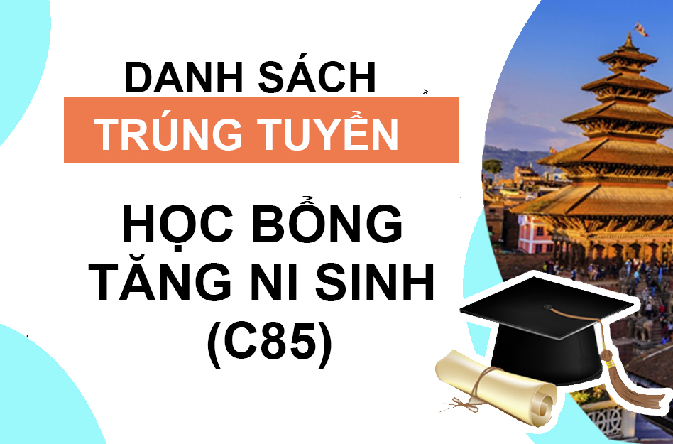Danh sách Tăng Ni sinh nhận học bổng Đạo Phật Ngày Nay 2016 (C85)