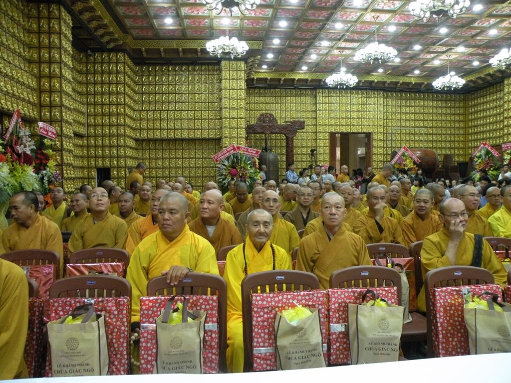 Lạc thành chùa Giác Ngộ