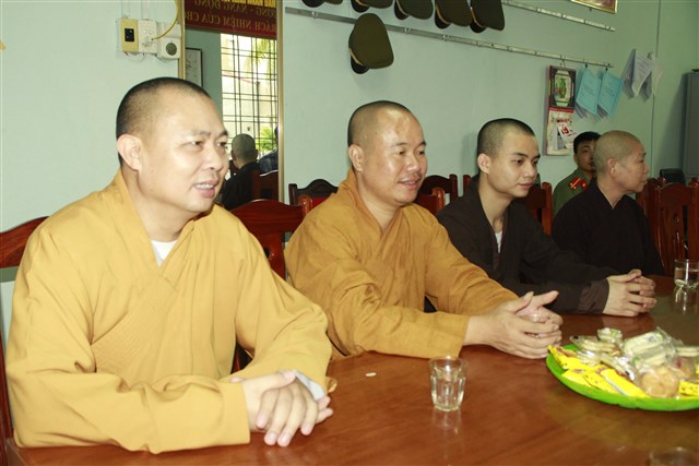 Thanh Hóa: Phật giáo chúc mừng ngành công an