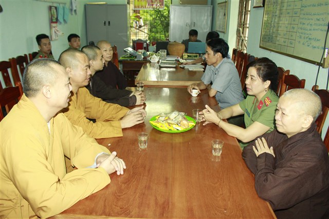 Thanh Hóa: Phật giáo chúc mừng ngành công an