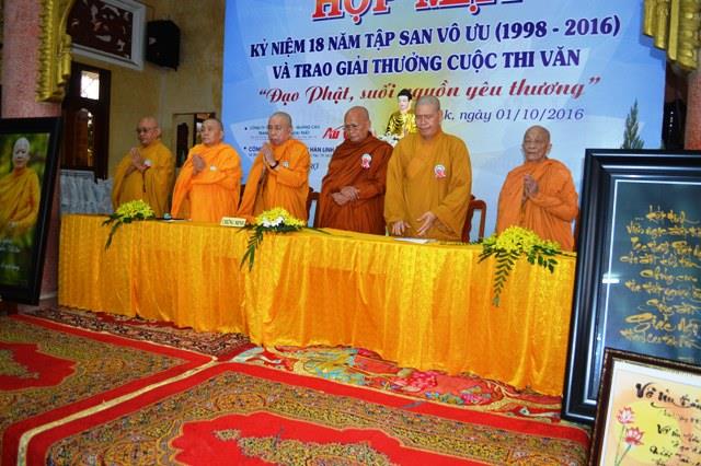 Đắk Lắk: Họp mặt Kỷ niệm 18 năm  tập san Vô Ưu (1998-2016)