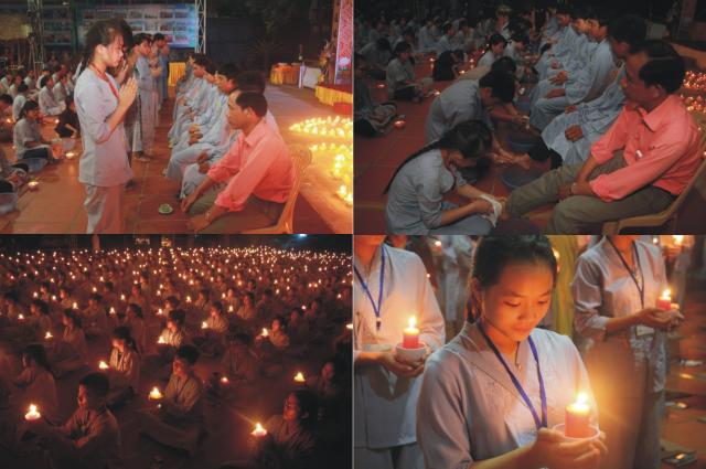 Thái Bình: Chùm ảnh khóa tu mùa hè lần thứ sáu – 2016 tại chùa Từ Xuyên