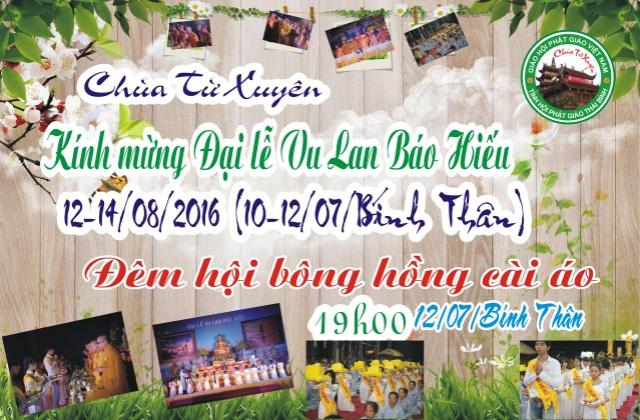 Thái Bình: Công tác chuẩn bị Đại lễ Vu Lan tại chùa Từ Xuyên