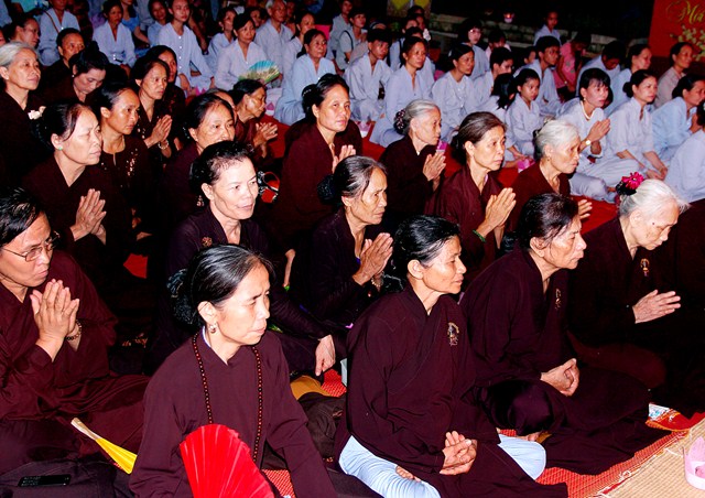 Bỉm Sơn: Chùa Khánh Quang trang nghiêm tổ chức đại Lễ Vu Lan PL.2560