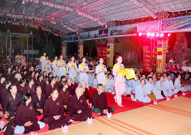 Bỉm Sơn: Chùa Khánh Quang trang nghiêm tổ chức đại Lễ Vu Lan PL.2560