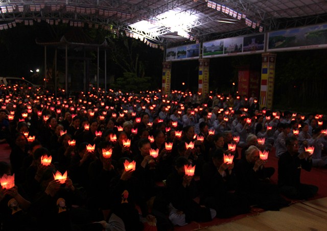 Bỉm Sơn: Chùa Khánh Quang trang nghiêm tổ chức đại Lễ Vu Lan PL.2560