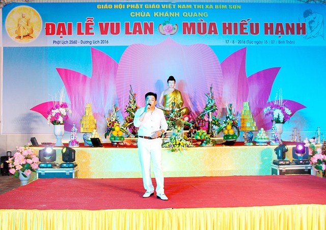 Bỉm Sơn: Chùa Khánh Quang trang nghiêm tổ chức đại Lễ Vu Lan PL.2560