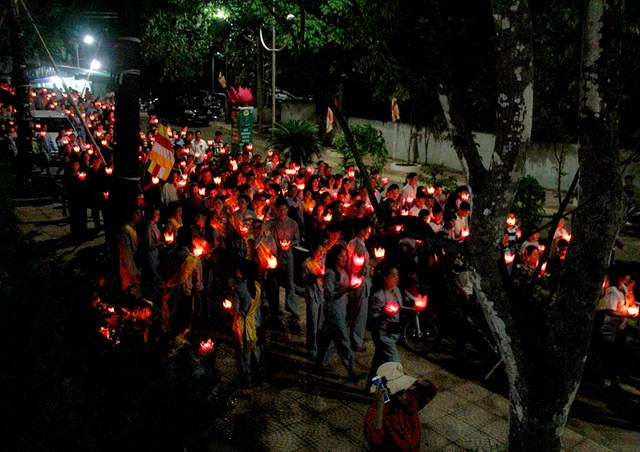 Bỉm Sơn: Chùa Khánh Quang trang nghiêm tổ chức đại Lễ Vu Lan PL.2560