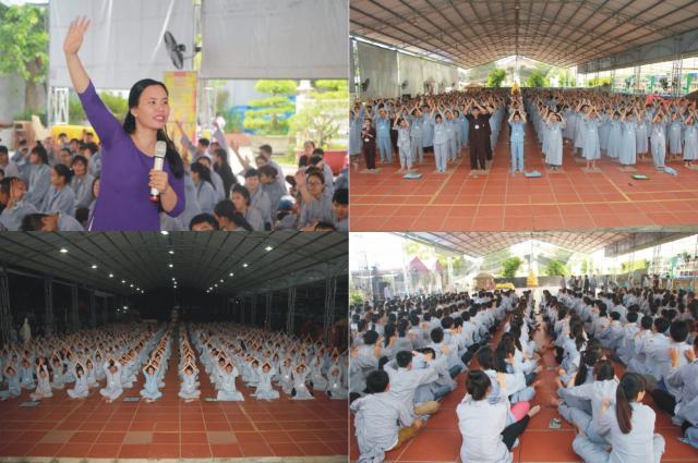 Thái Bình: Chùm ảnh khóa tu mùa hè lần thứ sáu – 2016 tại chùa Từ Xuyên