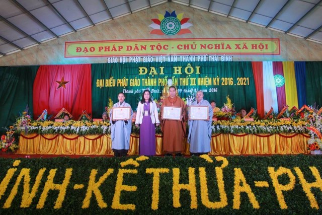 Thái Bình: Đại hội Đại biểu Phật giáo TP.Thái Bình lần III